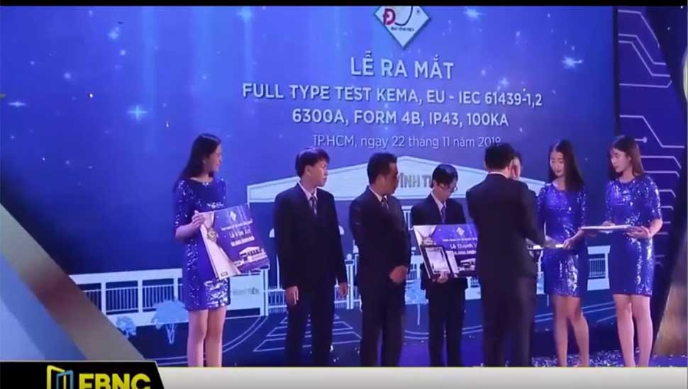 Đạt Vĩnh Tiến ra mắt tủ điện 6300A KEMA - FBNC