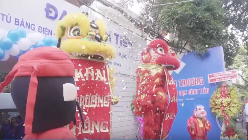 Dat Vinh Tien Khai Truong Van Phong Moi va Dong Tho Nha May Moi