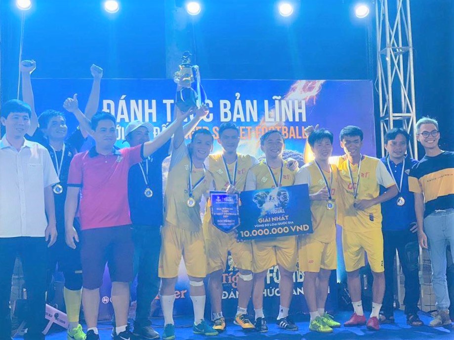Dat Vinh Tien crowned champions from qualifying round of Tiger Street Football 2019, in Tay Ninh Province